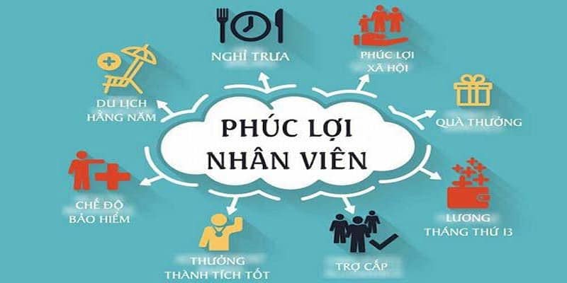 Phúc lợi ứng viên nhận được khi làm ở vị trí Admin