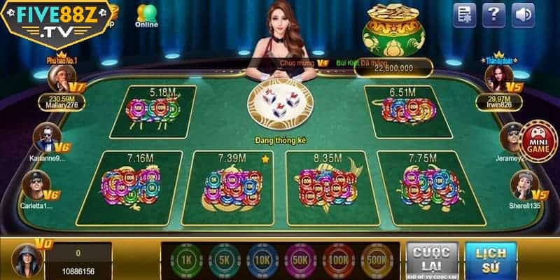 Phương pháp nuôi quân được sử dụng phổ biến trong game Bầu Cua